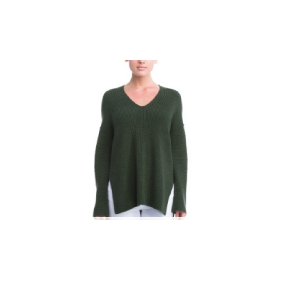 Velvet by Graham and Spencer V Neck Sweater.